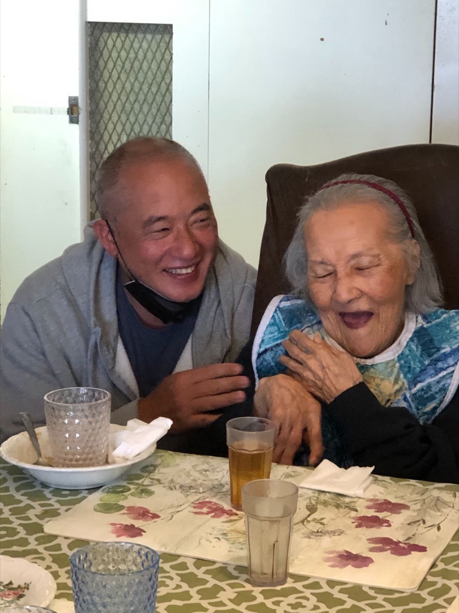 A birthday celebration